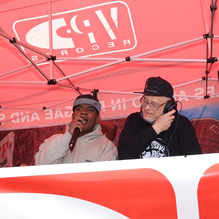 Bobby Konders and Jabba at VP Record Day