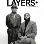 Next Layers Magazine Issue 02 cover - The Fashionpreneur variant with Byas and Leon