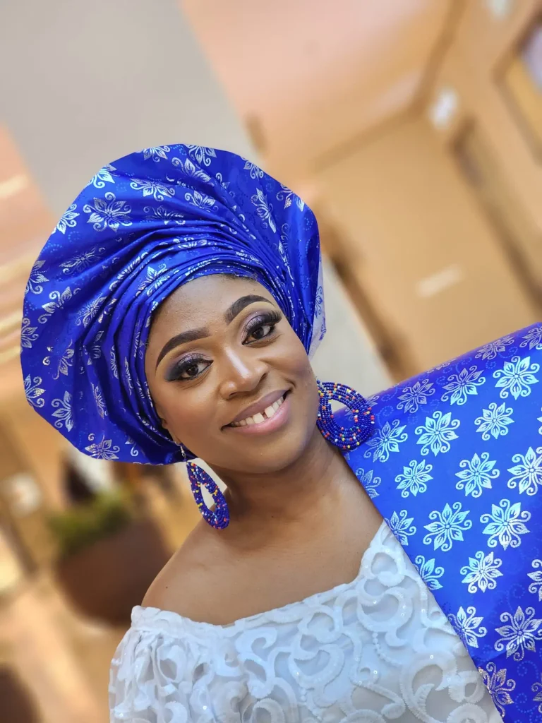 Dr. Tati Warren in cultural attire