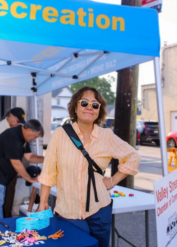 Joosoo Kim at Valley Stream Car Show